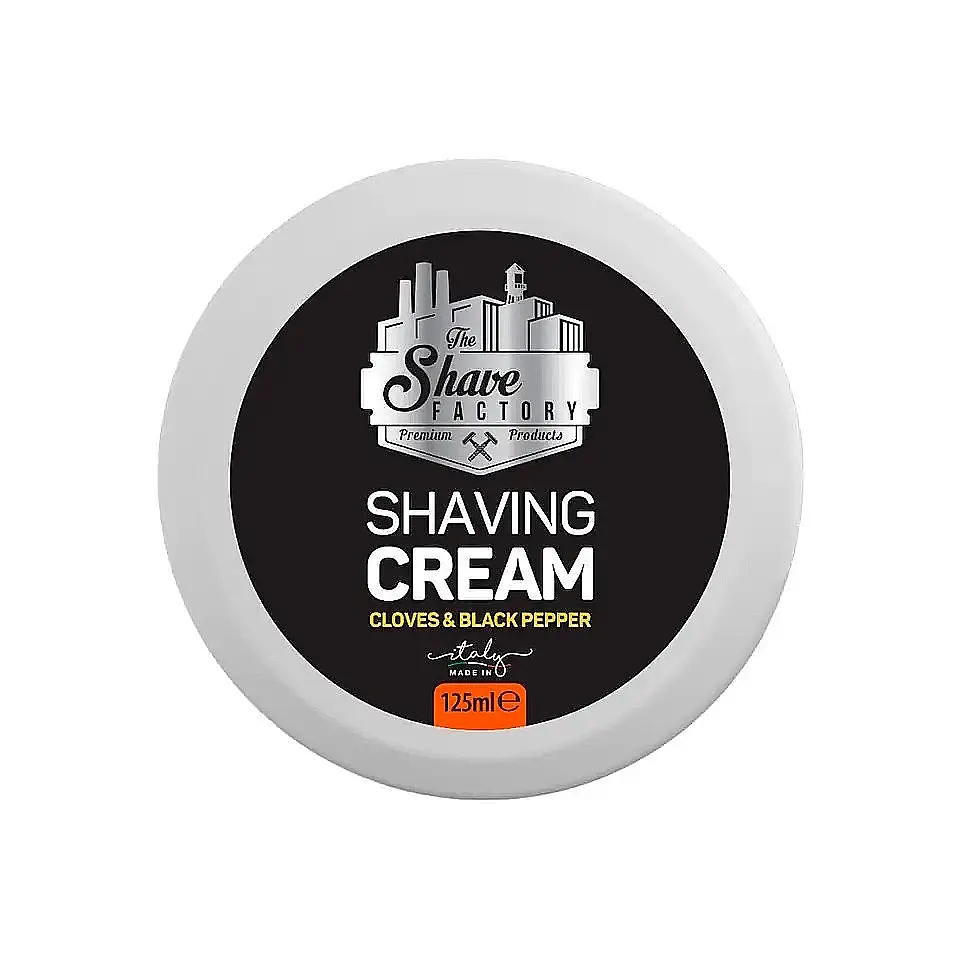 Крем для гоління The Shave Factory Cloves & Black Pepper 125 мл