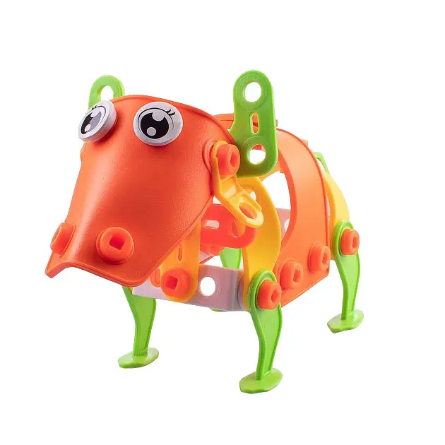 Конструктор-механик Бычок HANYE J-7714, 59 элемента - фото 2