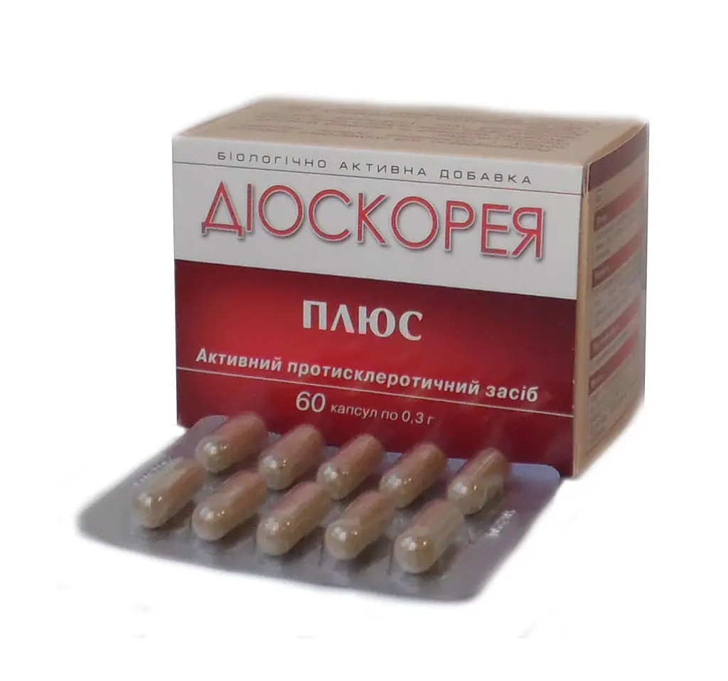 Дієтична добавка Янтра 2006 серія Приморський край Діоскорея плюс 60 капсул