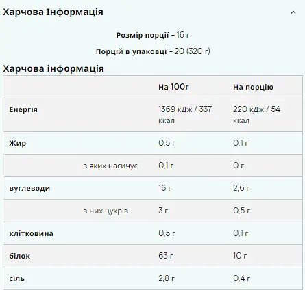 Ізолят Соєвого Протеїну Clear Vegan Protein - 320г Червоний апельсин - фото 2