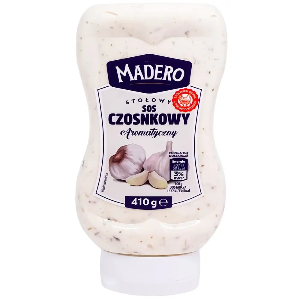 Соус Madero Часниковий 410 г (5906425144587)