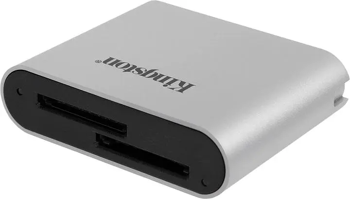 Кардрiдер Kingston iдер Workflow Dual-Slot SDHC/SDXC UHS-II Card Reader (WFS-SD) - фото 2