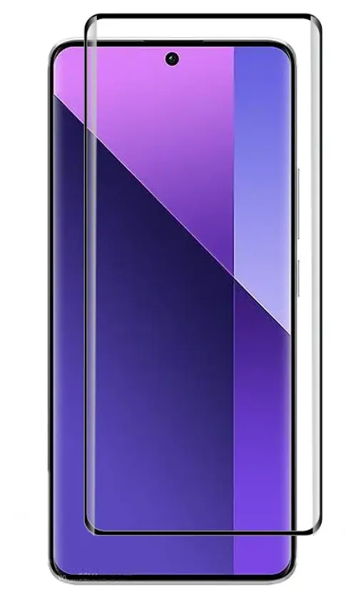 Захисне скло DK для Xiaomi Redmi Note 13 Pro+ 3D Full Glue 017731 black - фото 2