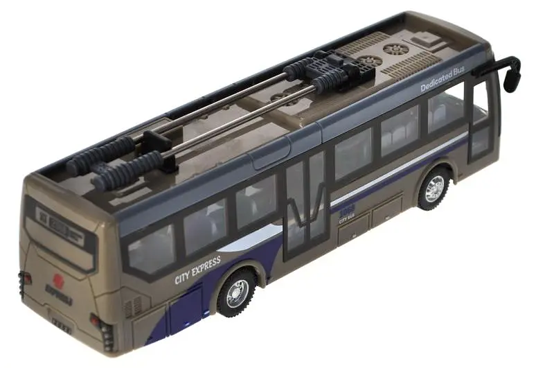 Тролейбус на радіокеруванні 2068-2 акумулятор, в коробці р.35x7,5x10 см YG Toys - фото 5