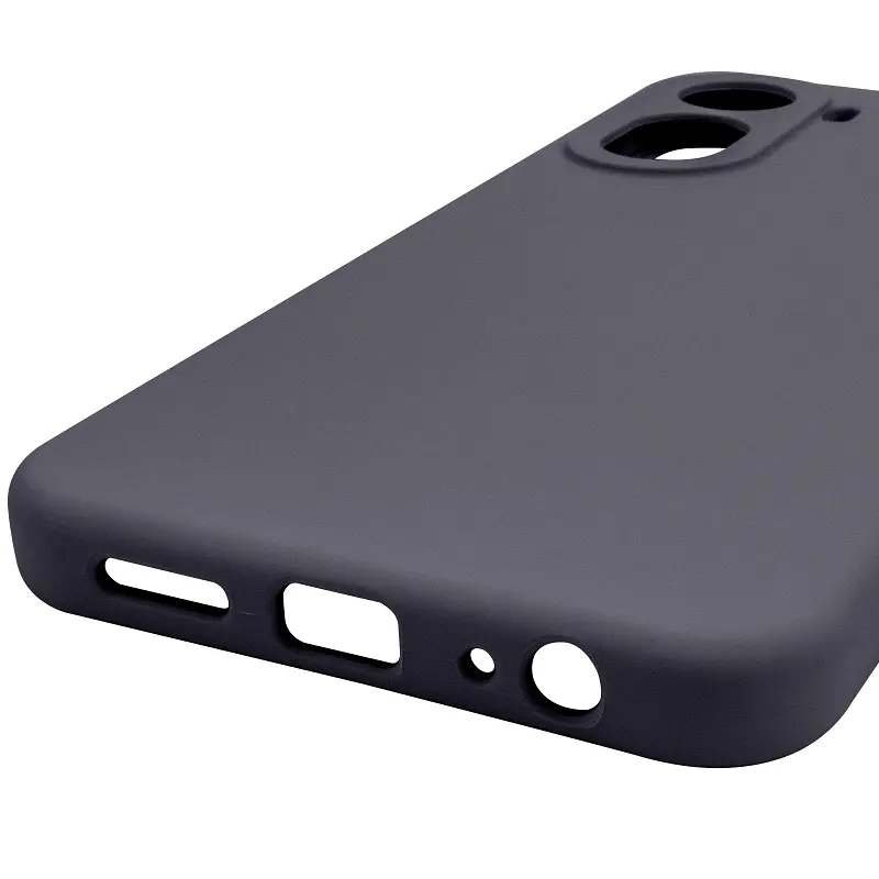 Чохол Silicone Cover Lakshmi Full Camera (AAA) для Xiaomi Redmi A7 Pro 4G / Poco C81 Сірий / Dark Gray - фото 5