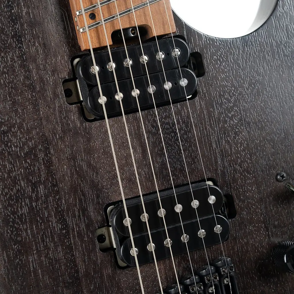 Электрогитара Cort Space G6MS Semi Gloss Trans Black - фото 6