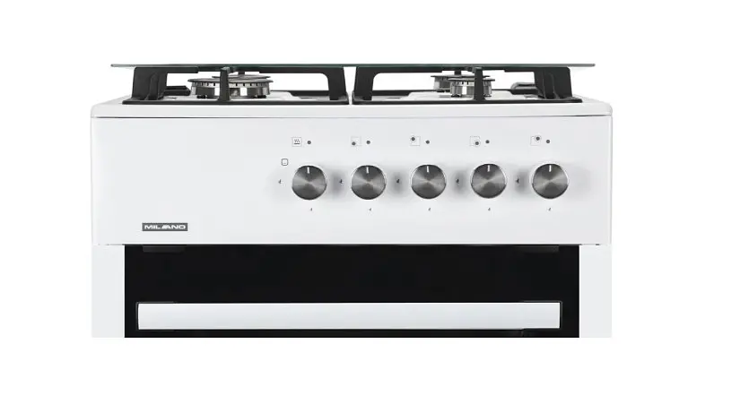Плита газова Milano ML60 G1 /07C+біла (чавунні решітки) - фото 6