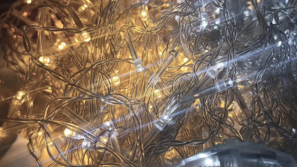 Гірлянда штора Водоспад на вікно Теплий білий колір свічення, 3х2м 240 LED з конектором - фото 6