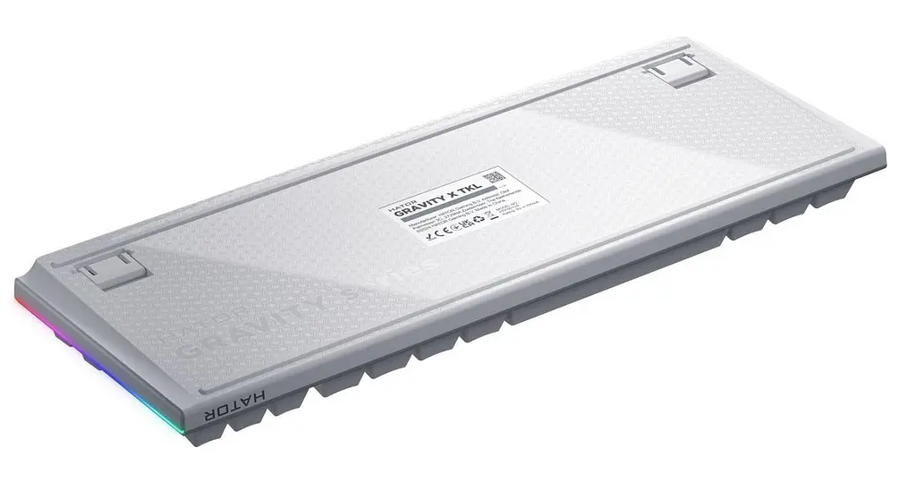 Клавіатура Hator Gravity X TKL Помаранчево-білий (HTK551UA) - фото 4