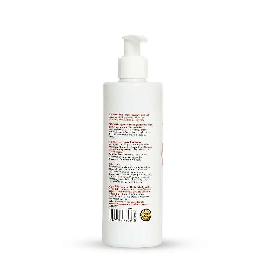 Гель для нуру-массажа Boys Of Toys MyLove Nuru Sensitive Intim Massage Med Gel, 300 мл - фото 7