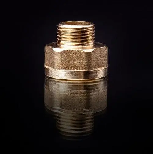 Переходник Lexline К.0603-В 1/2"х3/4" НВ усиленный латунь 30412 - фото 2