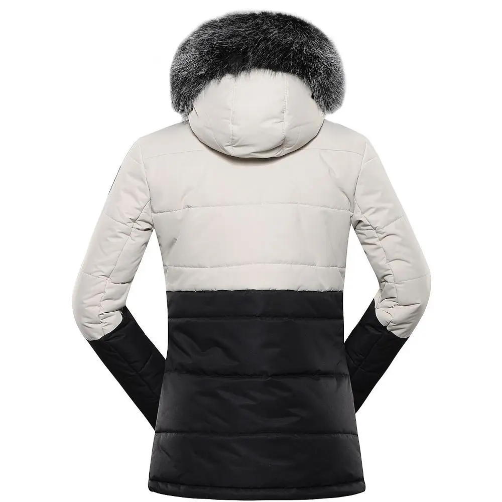 Куртка жіноча Alpine Pro Egypa XS Чорний-Бежевий - фото 2