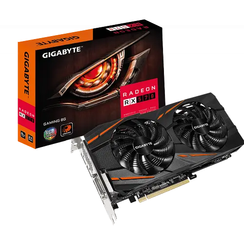 Відеокарта AMD Radeon RX 570 8GB Gigabyte G1 Gaming (GV-RX570GAMING-8GD-MI) Б/В - фото 2