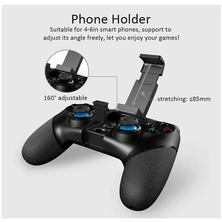 Геймпад джойстик для смартфона iPega PG9156 Batman 3x1 Bluetooth, 2.4G PC/Android/iOS Black - фото 7
