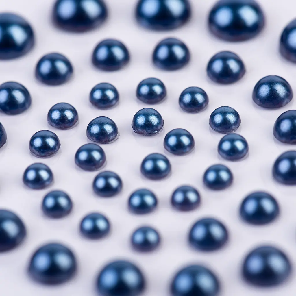 Перлини Santi самоклеючі 50 шт. сині (740137) - фото 2