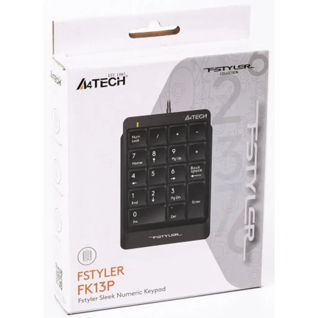 Клавіатура A4Tech FK13P Black (4711421951210) - фото 5