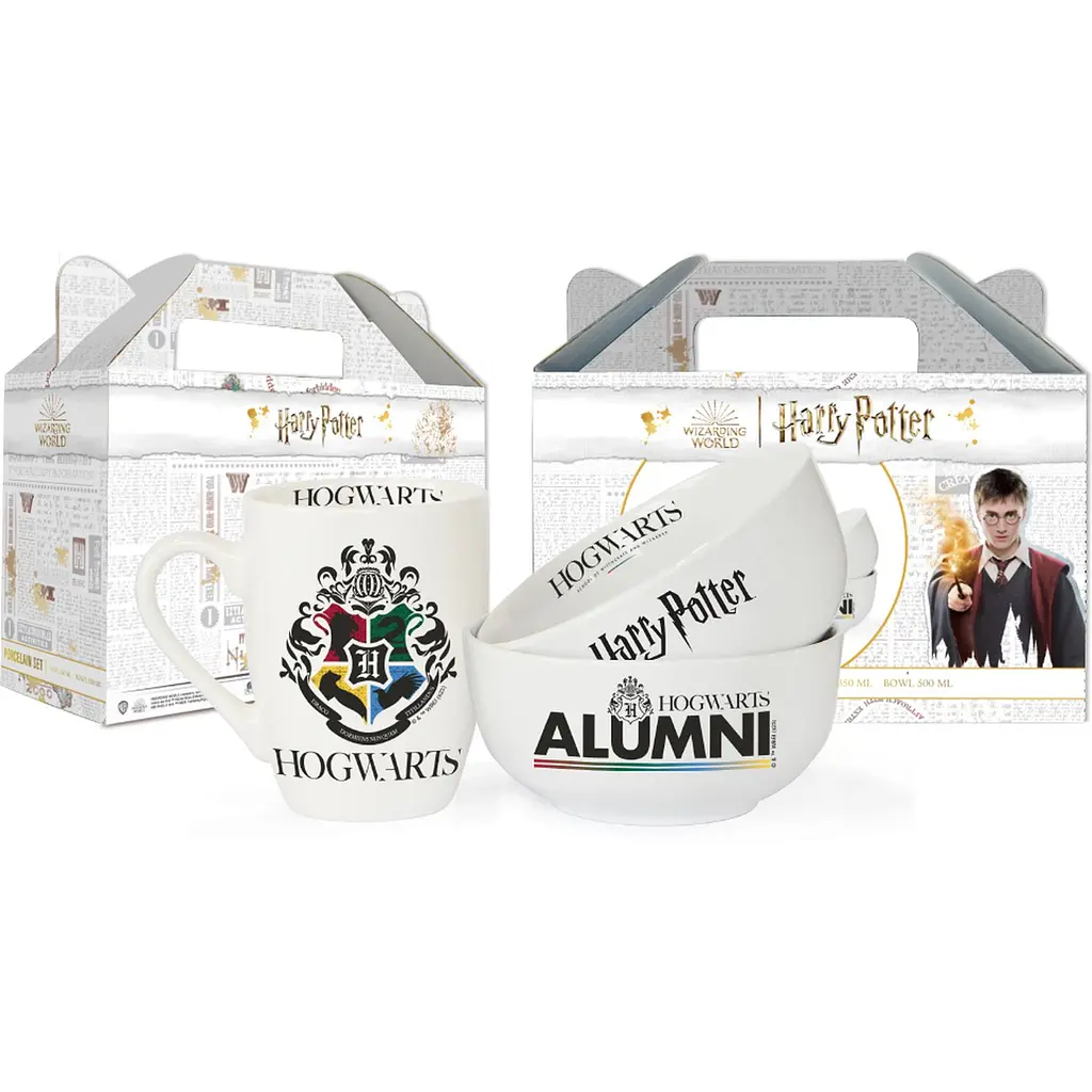 Набор фарфоровый Warner Bros Harry Potter Hogwarts 2 предмета (76001570) - фото 2