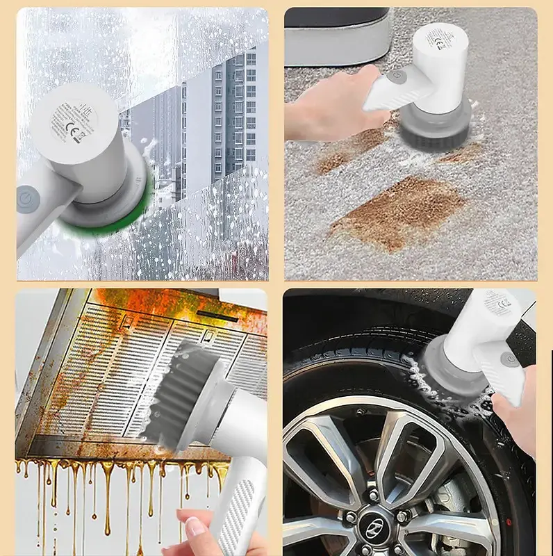 Насадки для електрощітки Xiaolang Cleaning Brush XL-DDQJS01 White - фото 7
