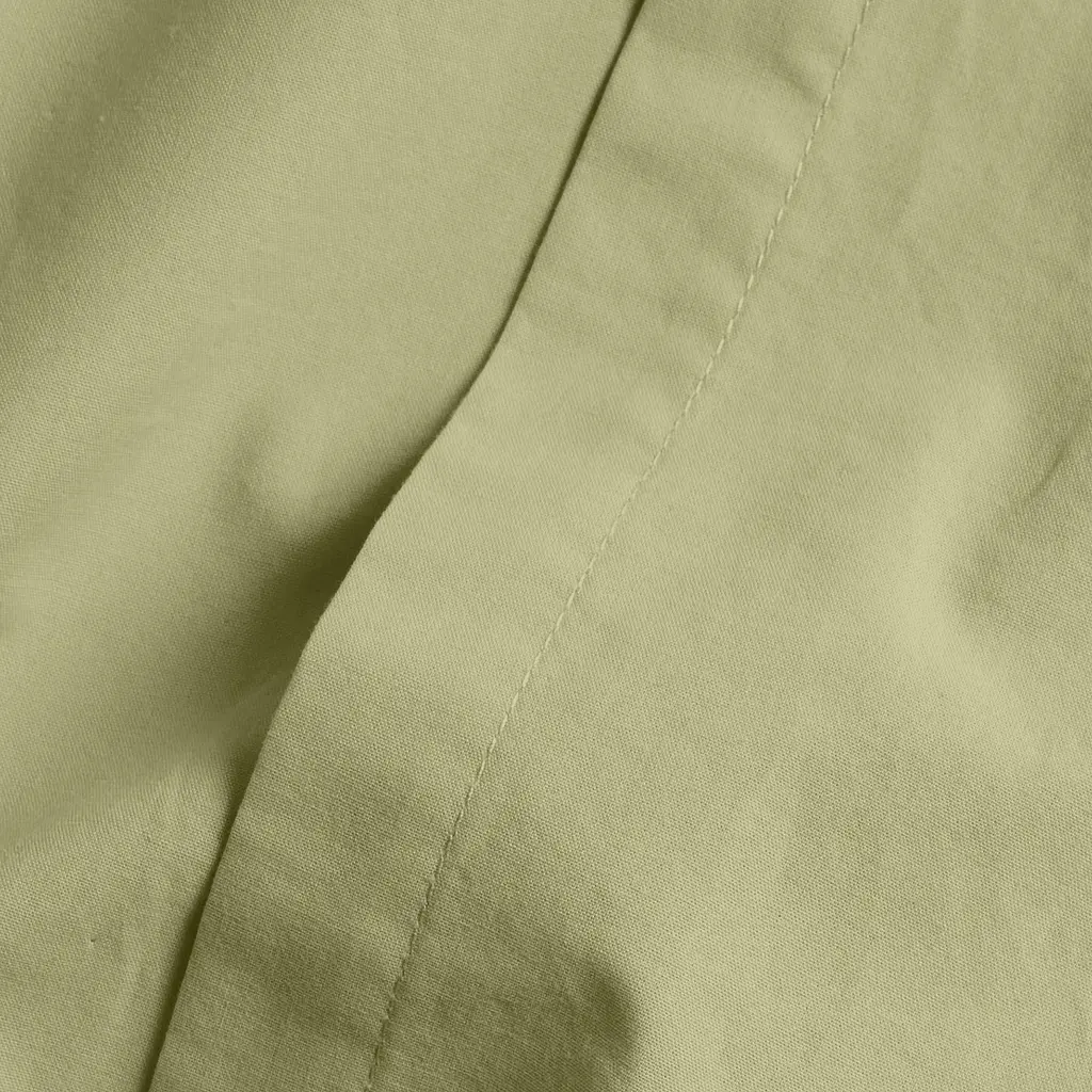 Простирадло варена бавовна на резинці для коляски та люльки Cosas Olive 40х80х5 см (78WashedCottonOlive_FittedStroller_40х80) - фото 4