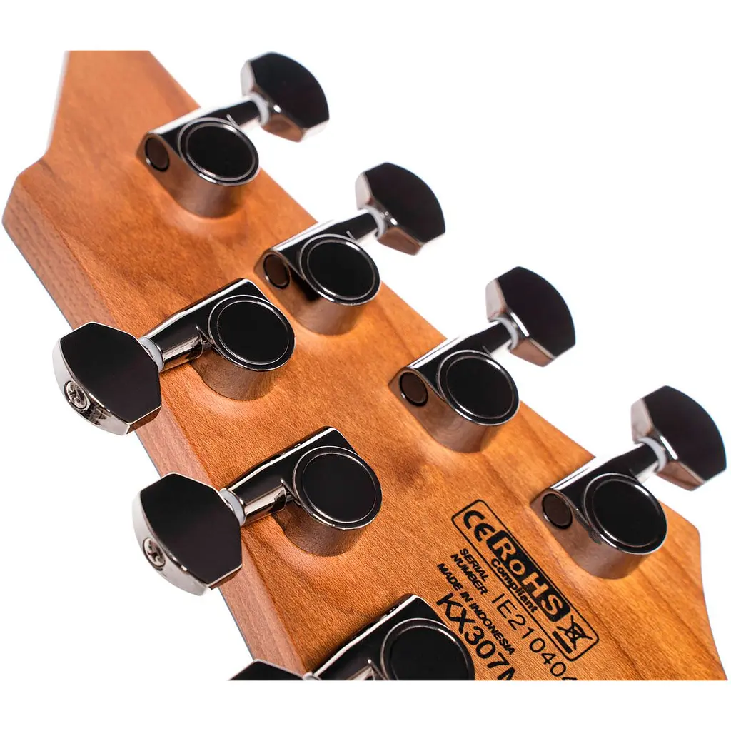 Електрогітара Cort KX307 Multi Scale Open Pore Black [130703] - фото 6