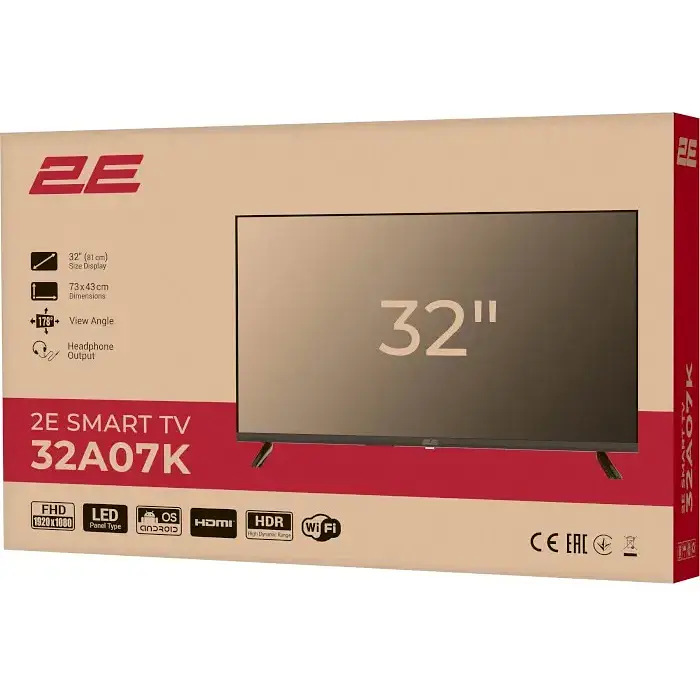 Телевізор 2E 2E-32A07KW - фото 12
