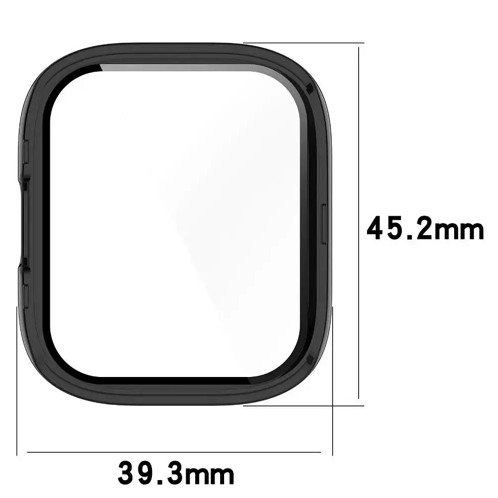 Защитный чехол Tamister для смартчаса Redmi Watch 3 черный - фото 3