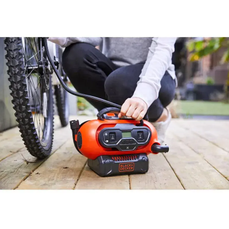 Автомобільний компресор Black&Decker Li-Ion, 18V, (без АКБ та ЗП) (BDCINF18N) - фото 12