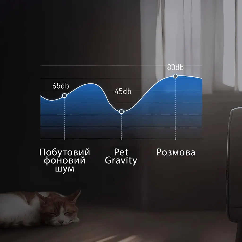 Фонтан для кота PetGravity 3 л, смарт фонтанчик з системою очищення - фото 8