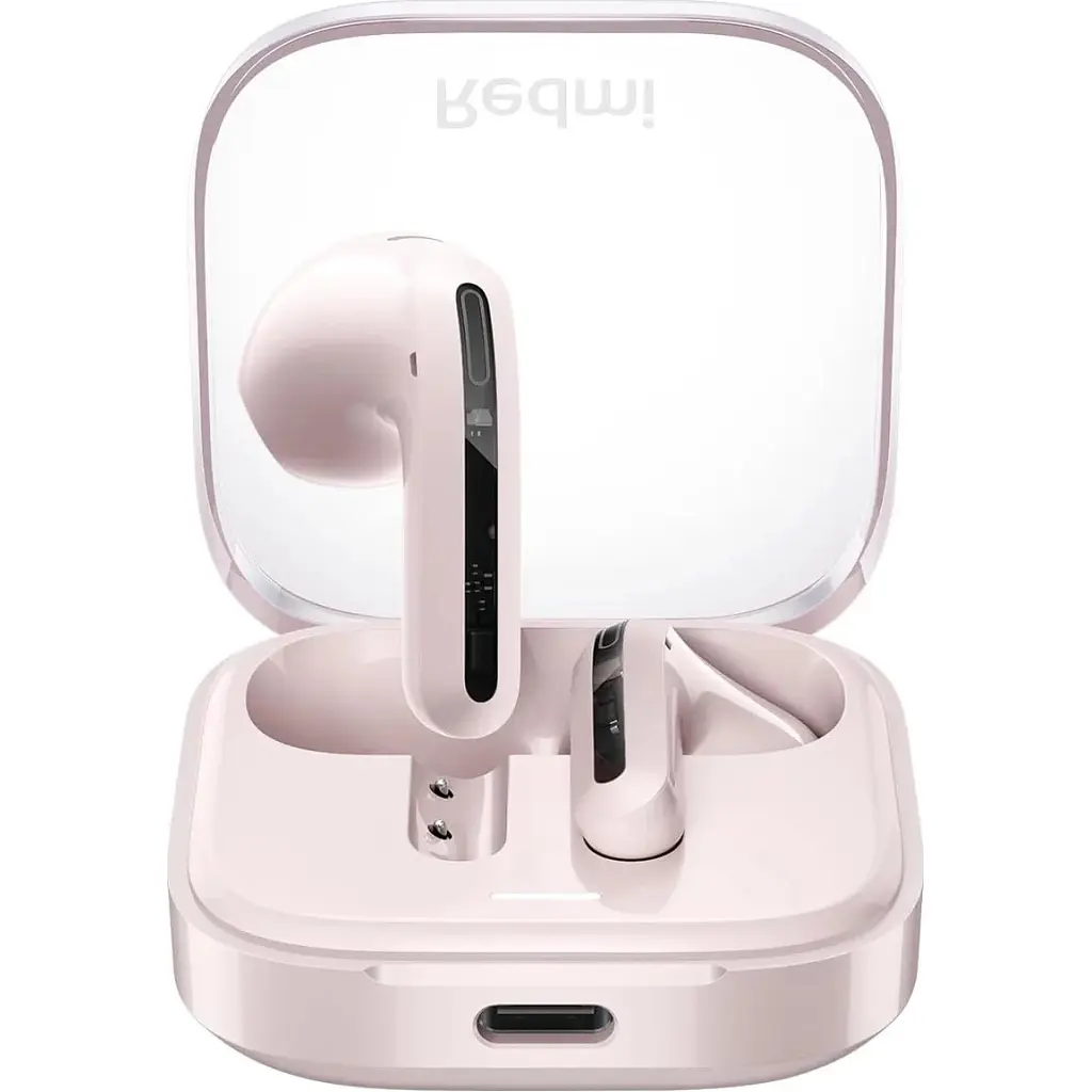 Навушники Xiaomi Redmi Buds 6 Active Transparent Pink 1071780 - фото 2