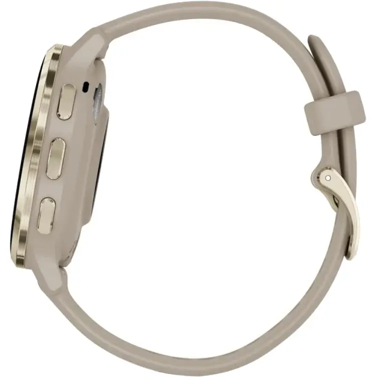 Смарт-годинник Garmin Venu 3S Soft Gold S. Steel Bezel w. French Gray Case and S. Band (010-02785-02) - фото 5