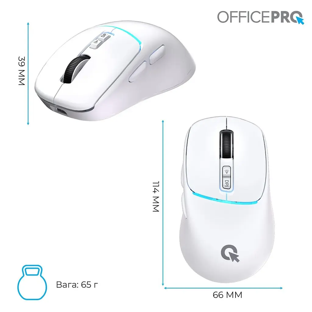 Мышь OfficePro M468W (M468W) - фото 12