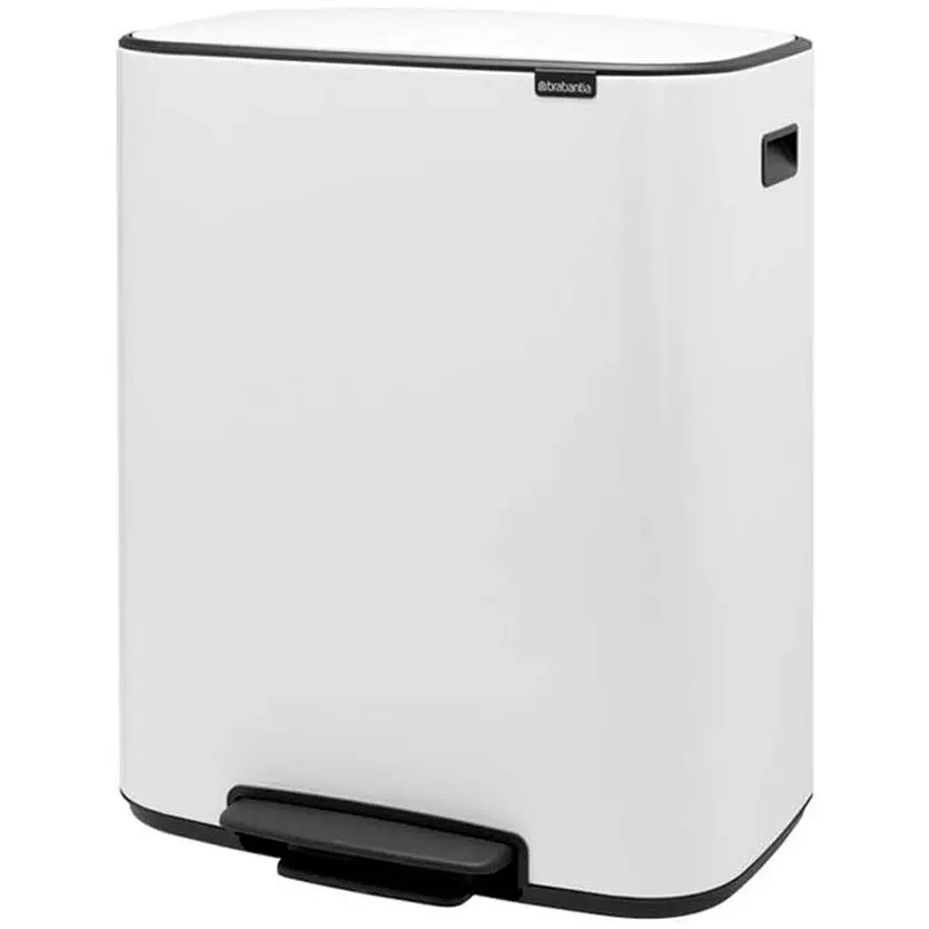 Бак для сміття Brabantia Bo з педаллю 60 л білий (211300) - фото 2
