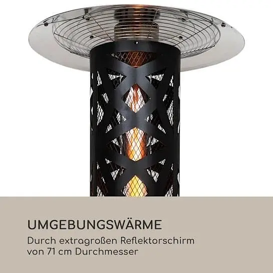 Газовий обігрівач blumfeldt Goldflame Style 11.2 кВт (10035140) - фото 7