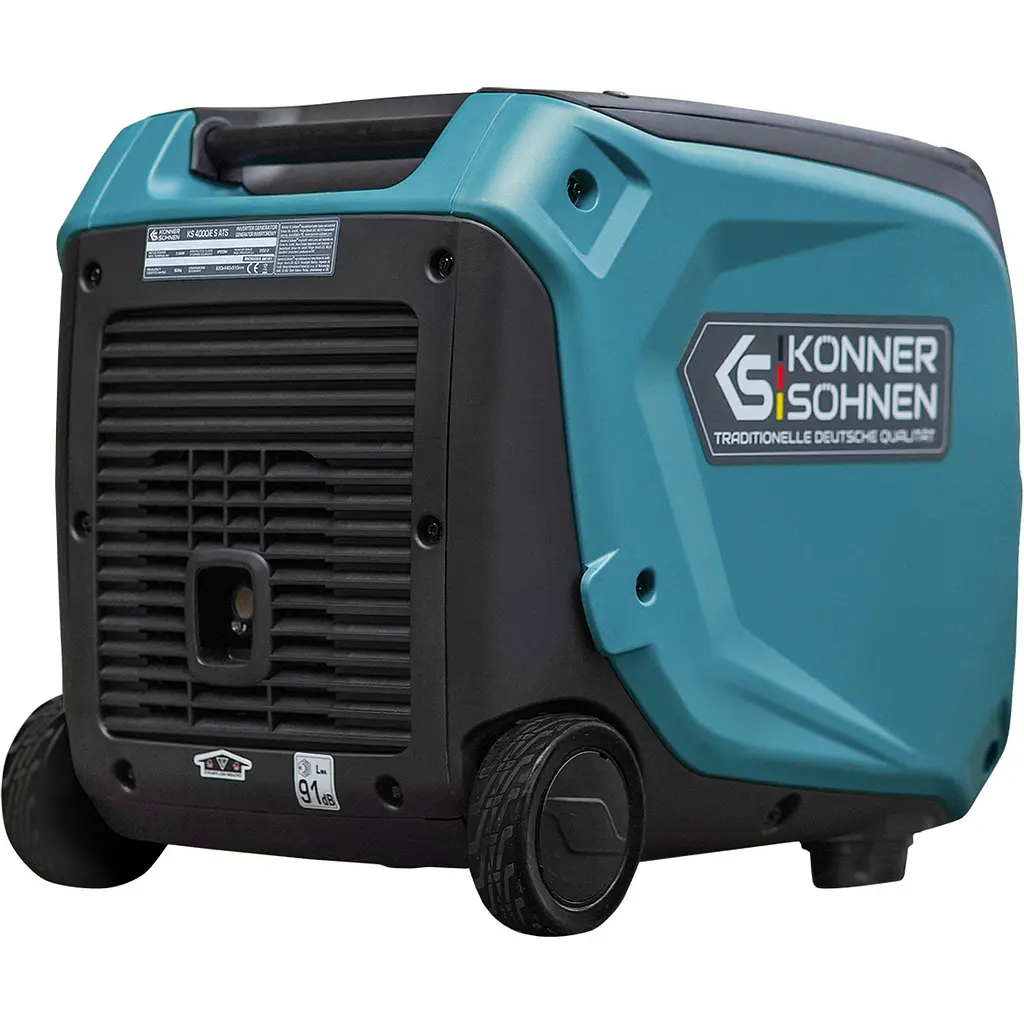 Інверторний генератор бензиновий Konner&Sohnen KS 4000iE S ATS [116930] - фото 7