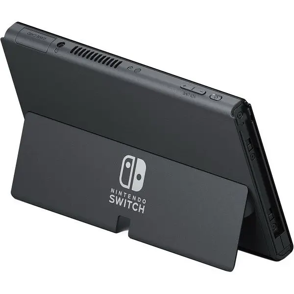 Игровая консоль Nintendo Switch OLED model Neon Blue-Red - фото 3