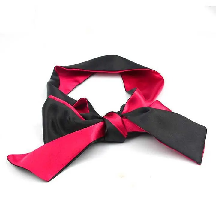 Пов'язка для очей Face Bandage червоно-чорний 15 см One size (K0762-1) - фото 5
