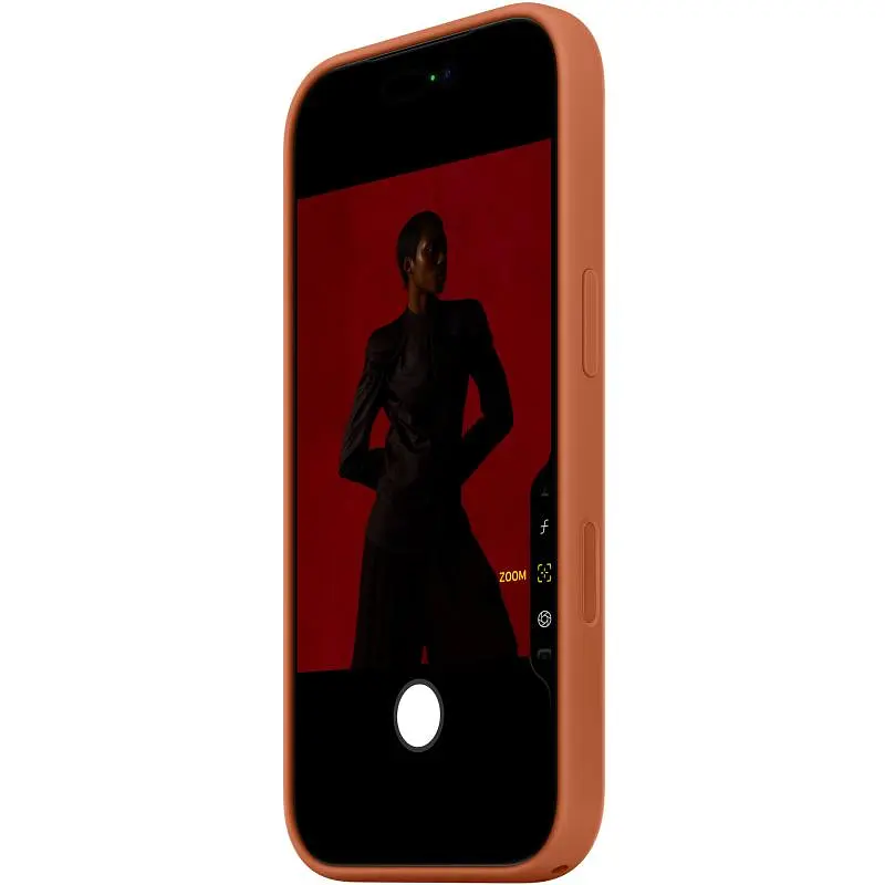 Чохол Epik Silicone case AAA with Magsafe and Animation для Apple iPhone 17 6.3" Terra Cotta - фото 2