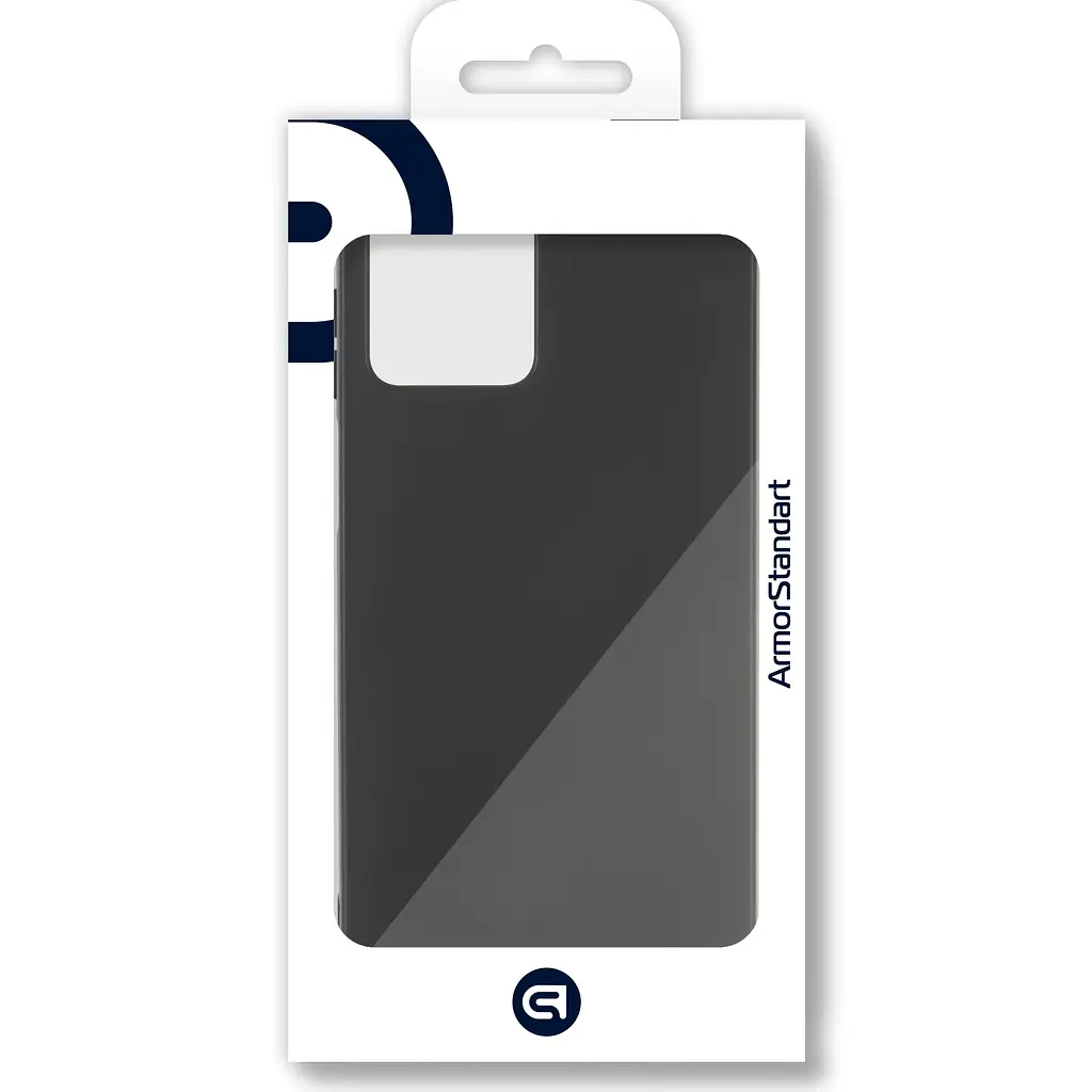 Чехол-накладка для смартфона Motorola G13/G23, противоударный, силиконовый, термополиуретановый (ТПУ), с защитой камеры и корпуса, черный, защита всего корпуса, ArmorStandart (ARM66142) - фото 3