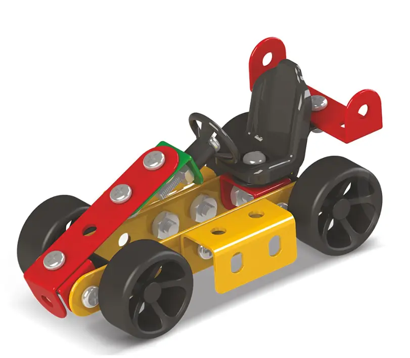 Конструктор Zephyr Mechanic Racers металевий розвивальний 2 моделі  - фото 2