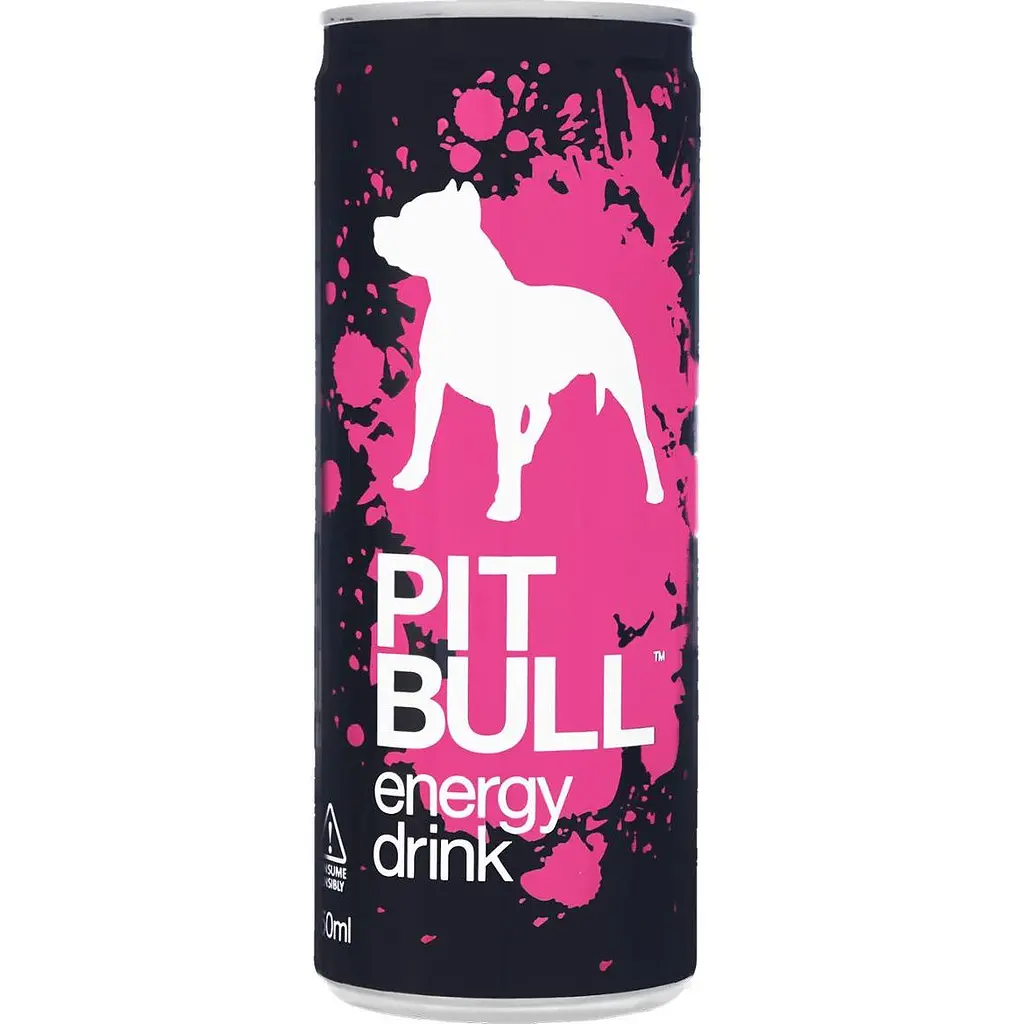 Упаковка безалкогольный энергетический напиток Pit Bull 250 мл x 12 шт. з/б - фото 2