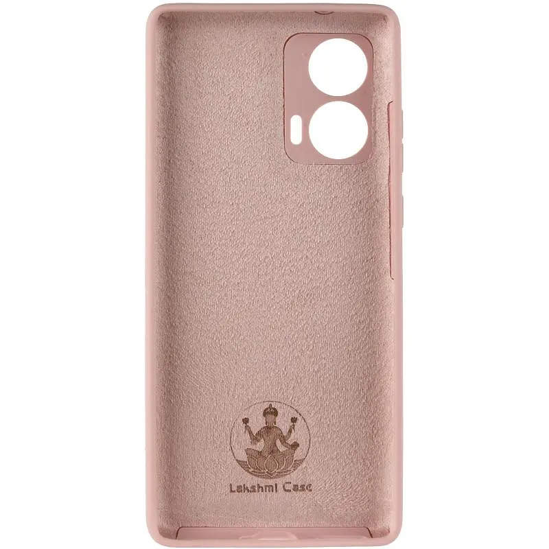 Чехол Silicone Cover Lakshmi Full Camera (AA) для Motorola Edge 50 Розовый / Pink Sand - фото 3