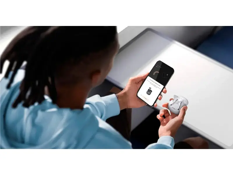 Навушники TWS ANKER SoundCore Liberty 4 NC Clear White (A3947G21) - фото 4