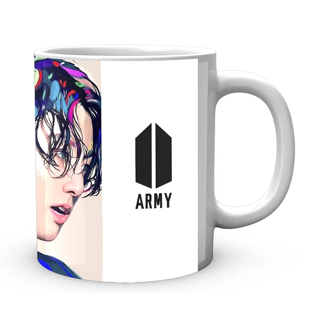 Кружка GeekLand Bangtan Boys BTS Малюнок Яскраве волосся Army CP 04.481.300 - фото 3