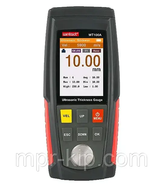 Ультразвуковой толщиномер Wintact WT100A (от 1,00 до 255 мм) - фото 4