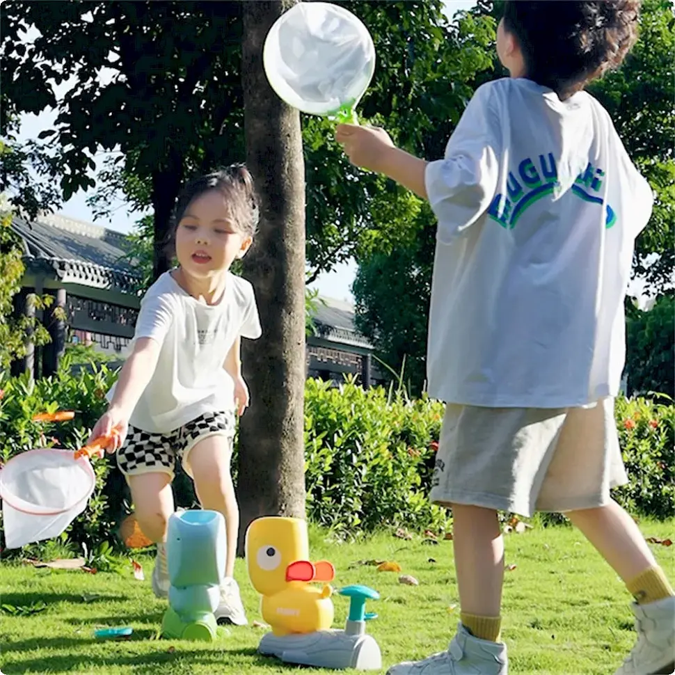Розважальна гра-фризбі для дітей Catching Games Little Bessn 201Y 2 сачка, 8 дисків - фото 5