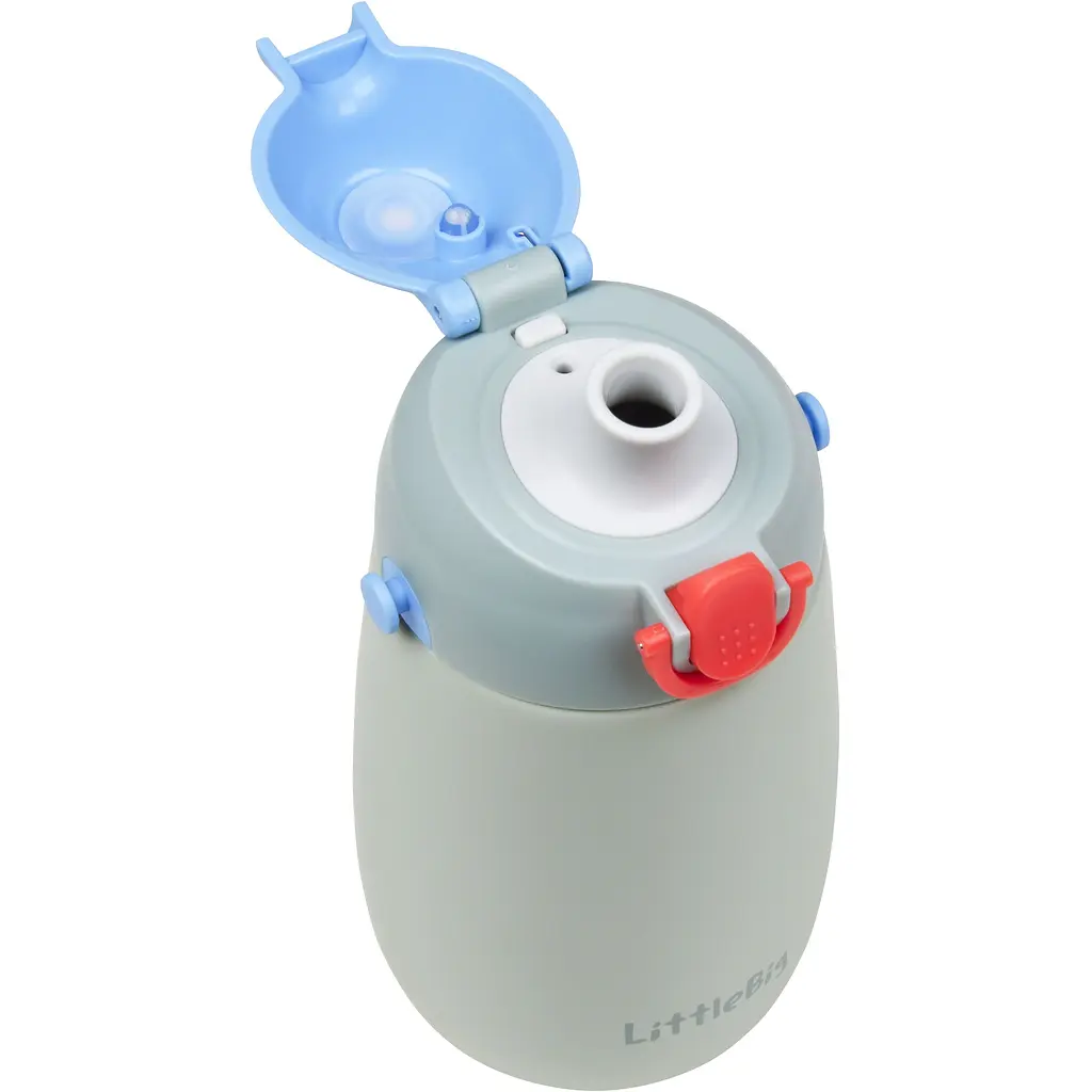 Термочашка для дітей UZspace Littlebig Rebel 350 мл сіра (4020) - фото 4
