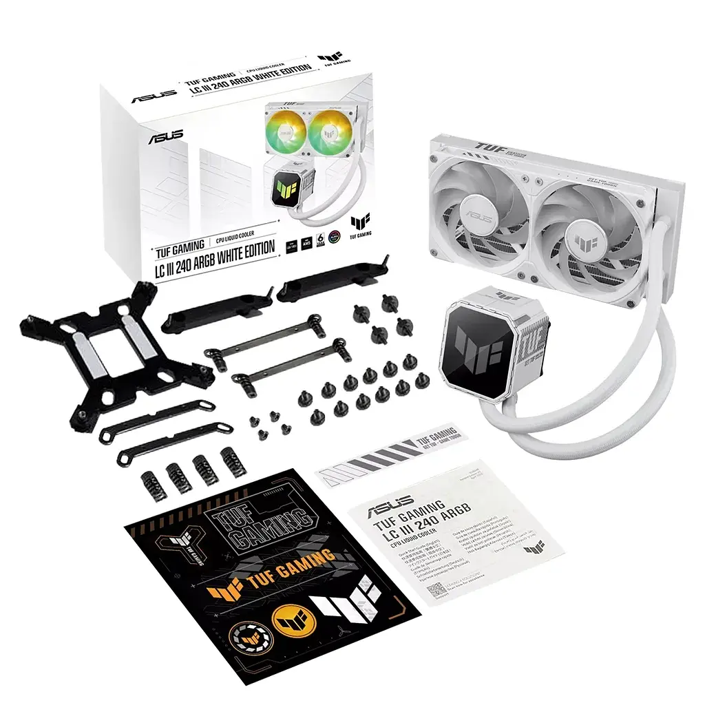 Система рідинного охолодження ASUS TUF Gaming LC III 240 ARGB White (90RC01J2-B0EAY0) - фото 3