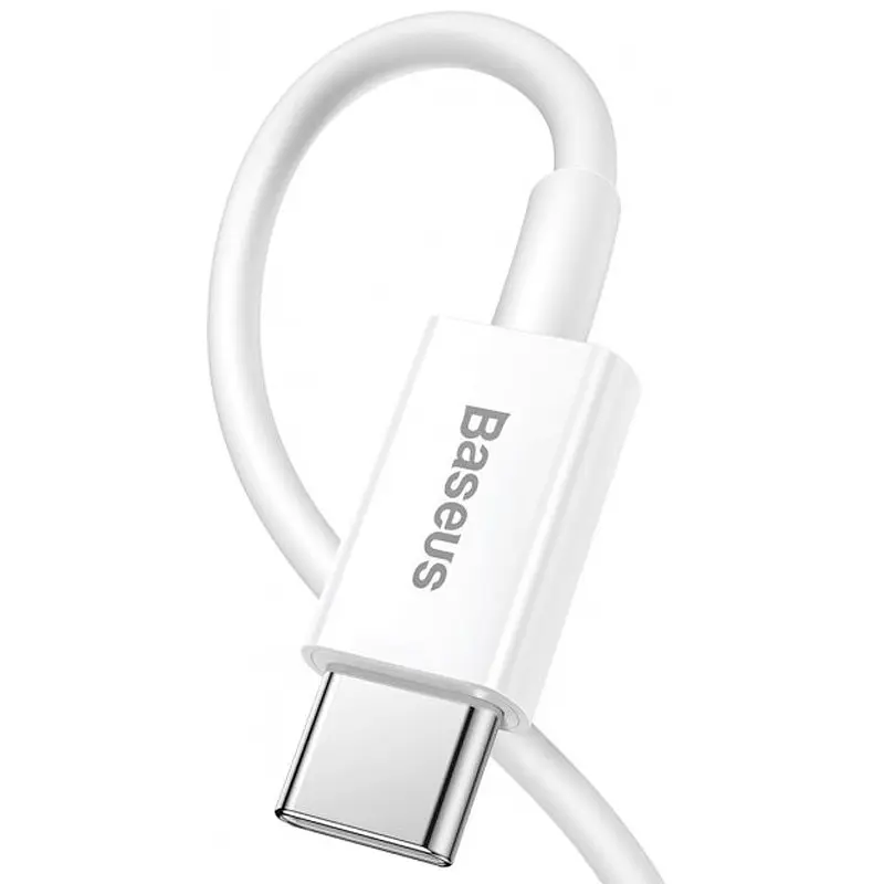 Кабель Baseus Superior Series Cable Type-C to Lightning 20W 1m CATLYS-A02 White - фото 8