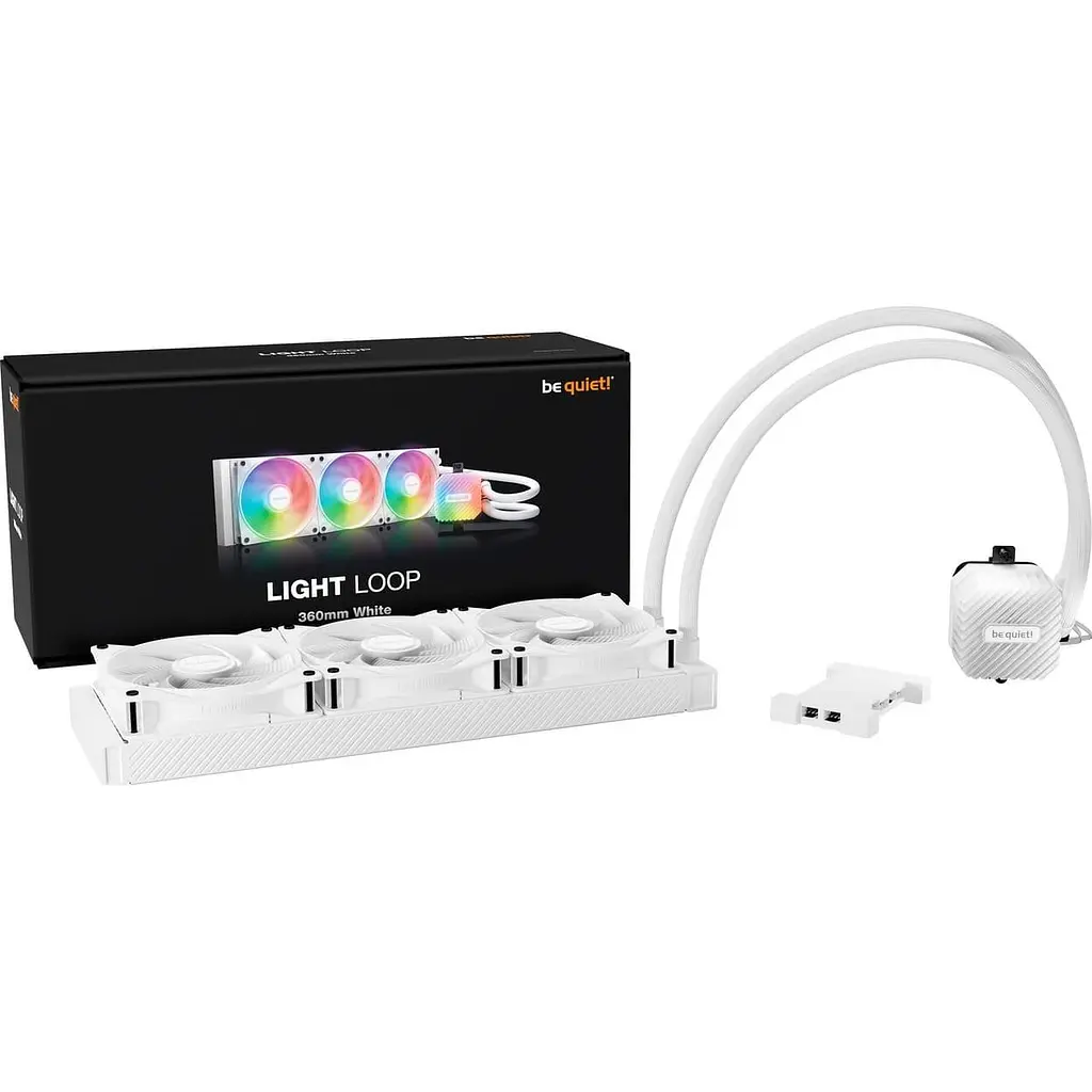 СВО Be quiet! LIGHT LOOP 360mm White (BW023) - фото 7