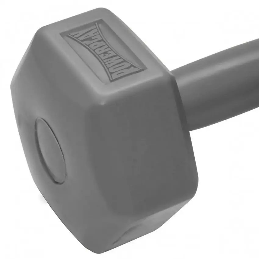 Гантель композитная PowerPlay 4124 Hercules 4 кг, Серый 1 шт (PP_4124_4kg) - фото 2